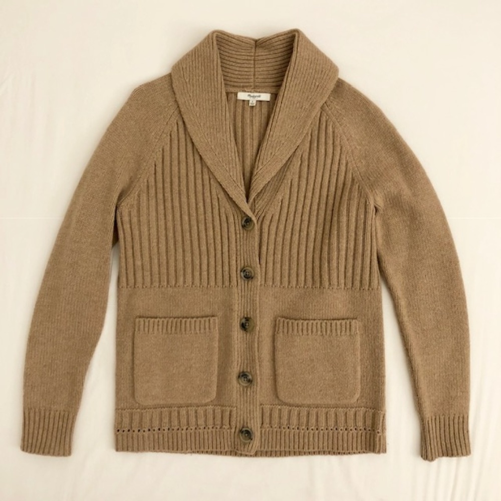 Madewell 100% merino wool sweater cardigan